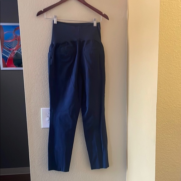 Blue Maternity Pants - Picture 3 of 3